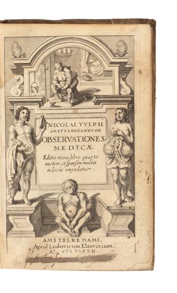 MEDICINE  TULP, NICOLAAS.  Observationes medicae.  1652